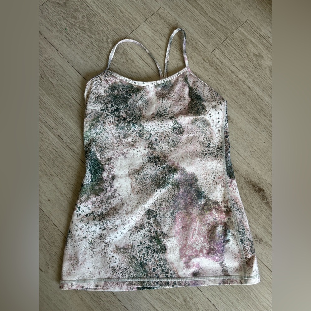 Lululemon Power Y tank‎ in the Sugar Crush Multi Size 8